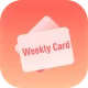 weekly card