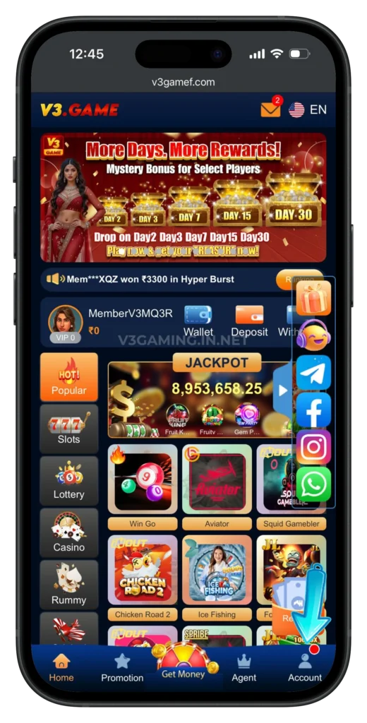 V3-GAME-LOGIN