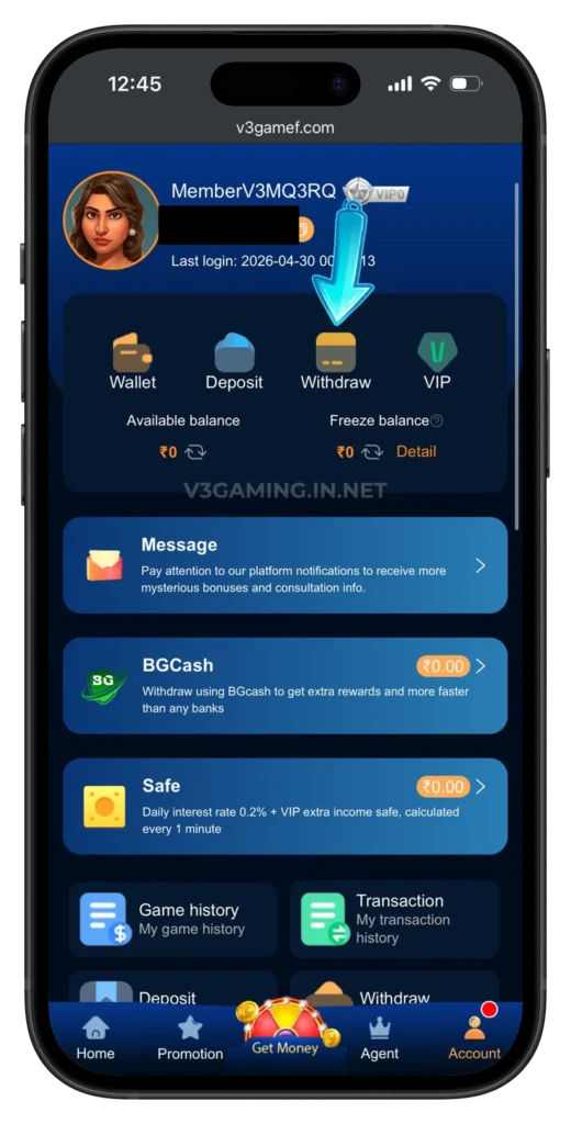 V3-GAME-WITHDRAW